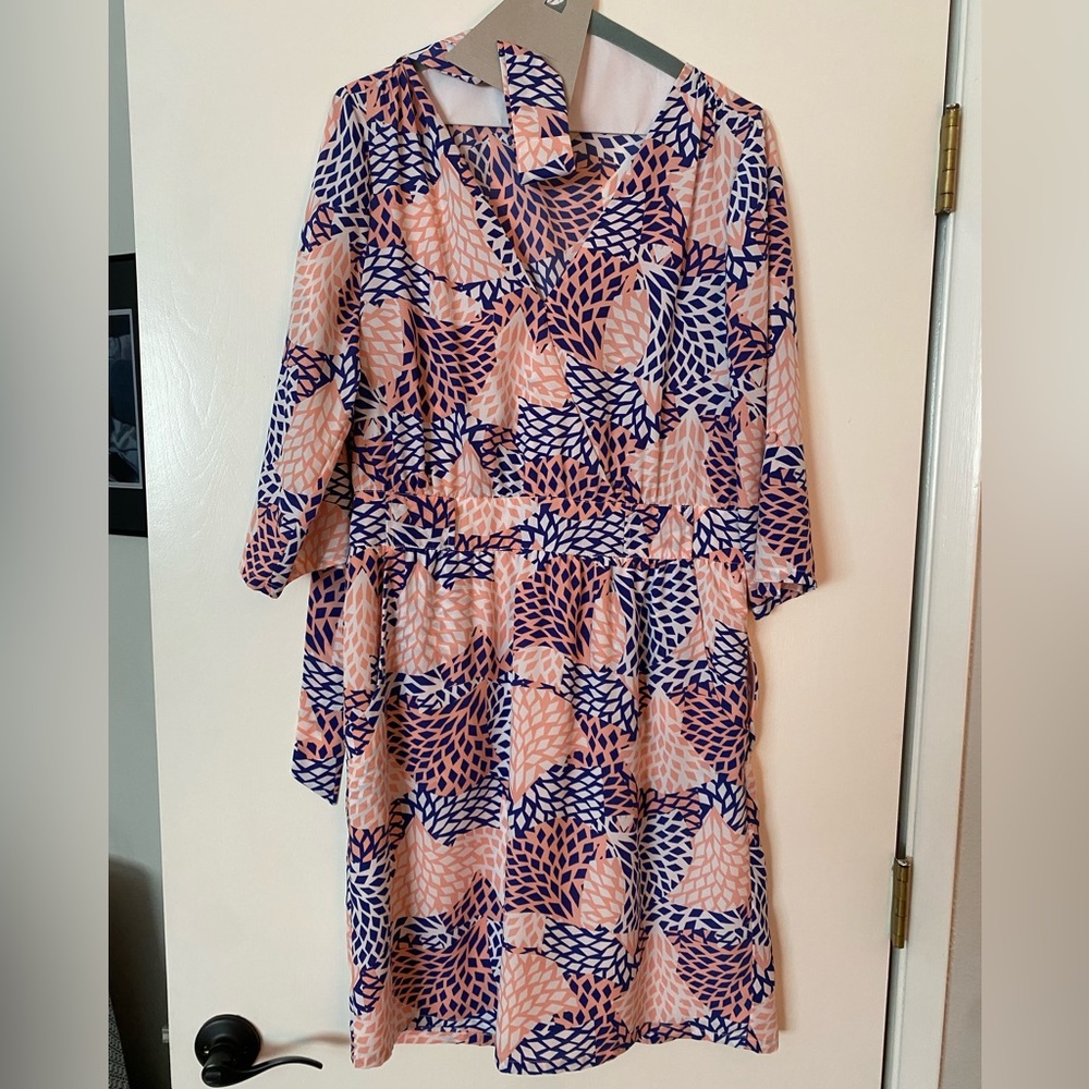 Presley Skye | floral Belted Dress